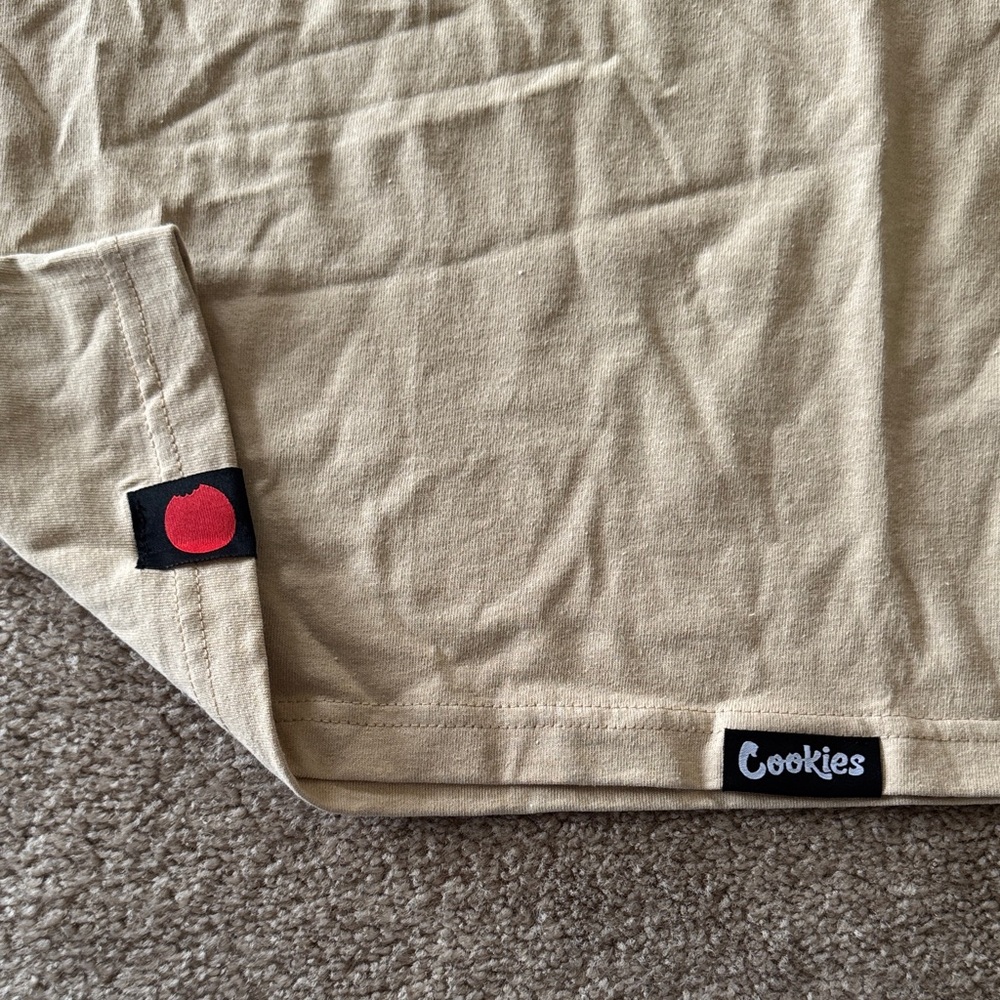 Cookies Tan Cannabis T‑Shirt - Picture 3 of 3